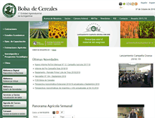 Tablet Screenshot of bolsadecereales.org