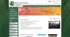 Desktop Screenshot of bolsadecereales.org.ar